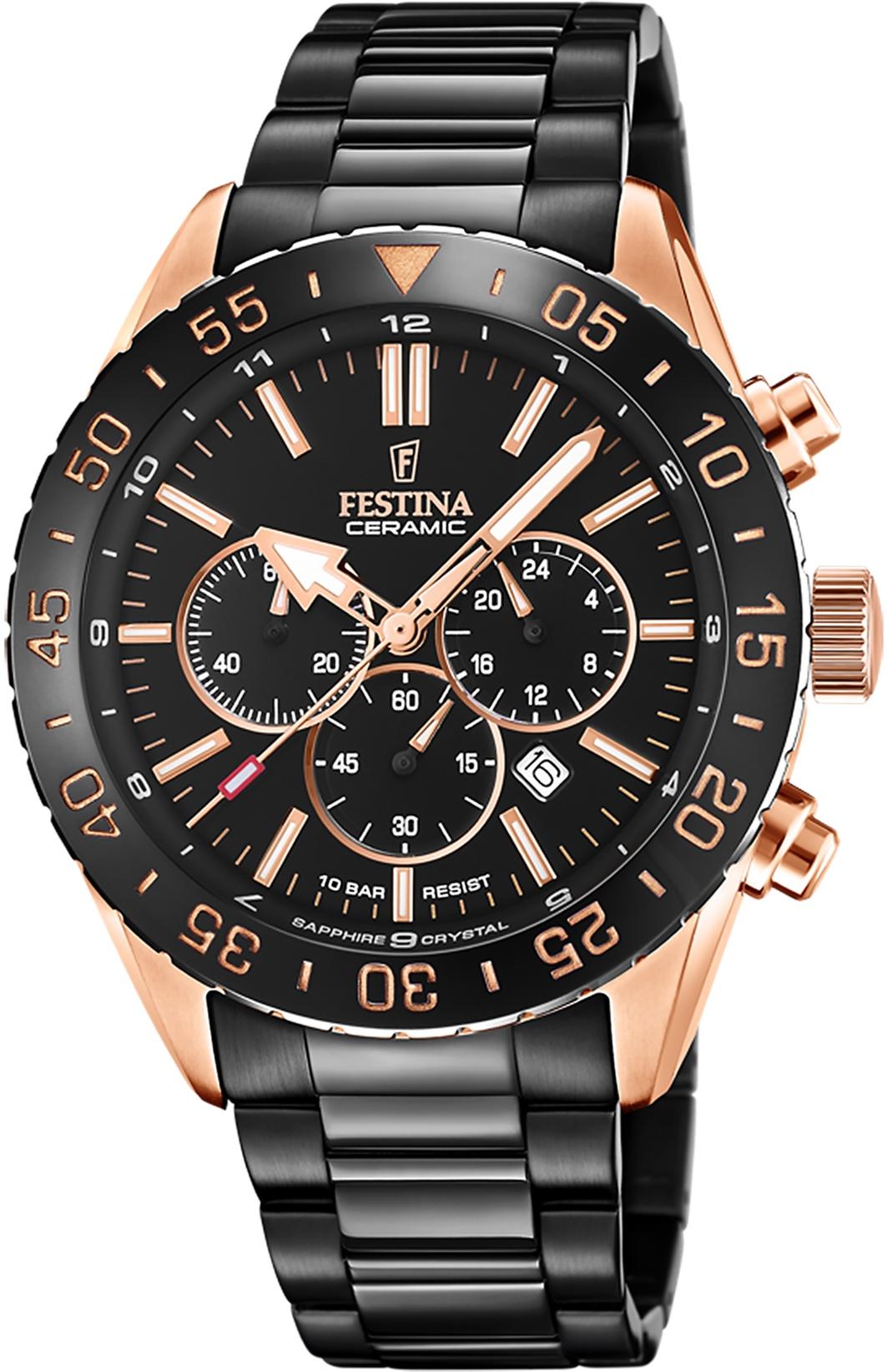 Ceramic Chrono Festina F20578-1 