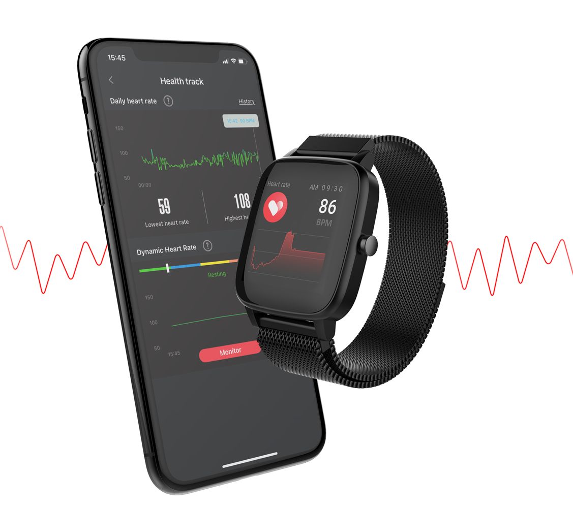 Strand S716USBBMB zegarek Smartwatch z krokomierz - miniatura 7