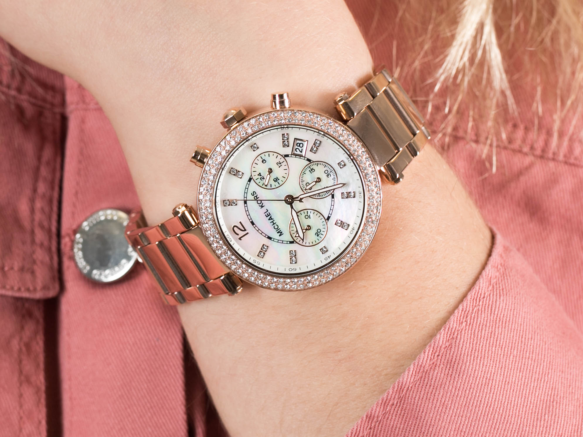 Michael Kors MK5491 PARKER zegarek fashion/modowy Parker - miniatura 2