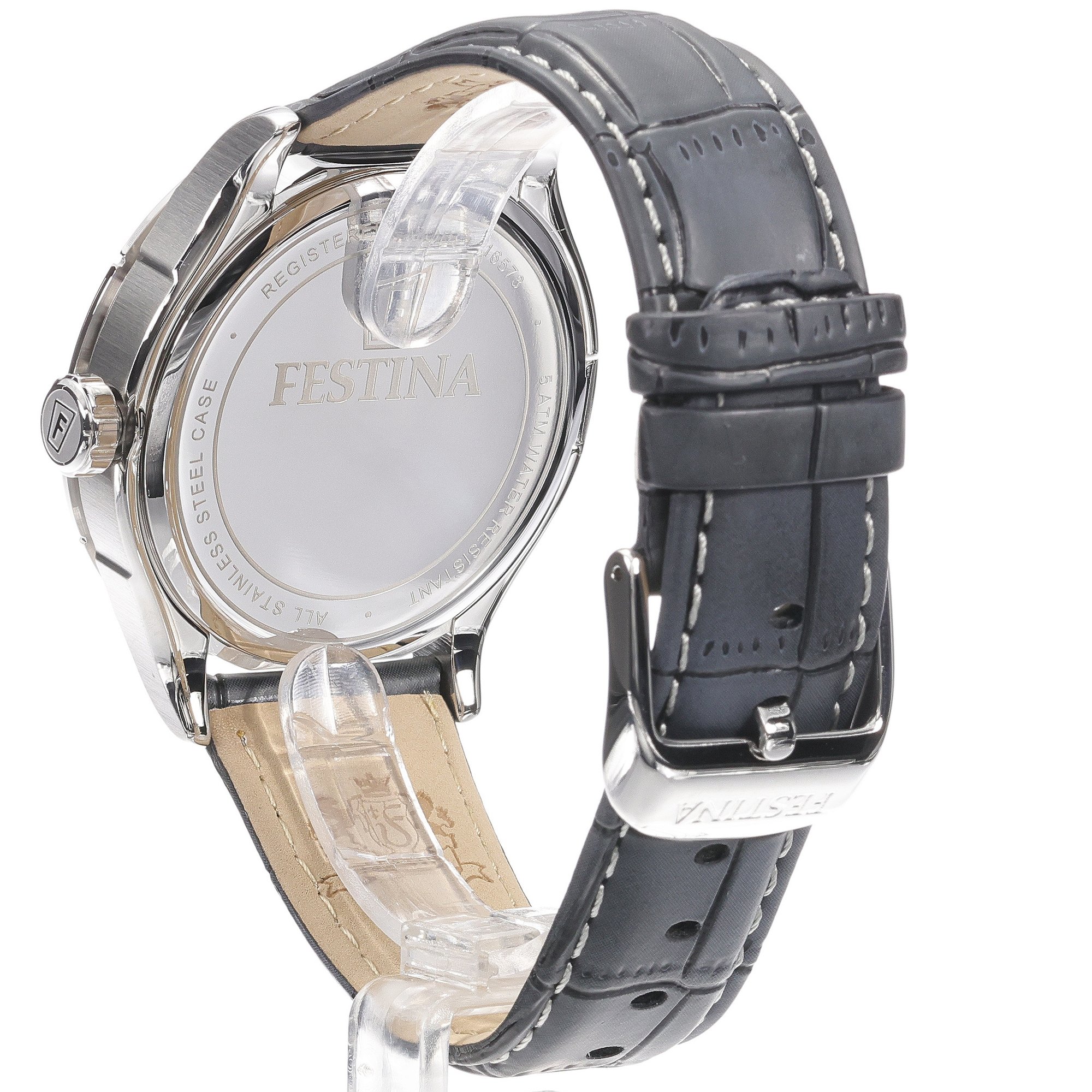 Festina F16573-3 zegarek męski klasyczny Trend pasek - miniatura 4