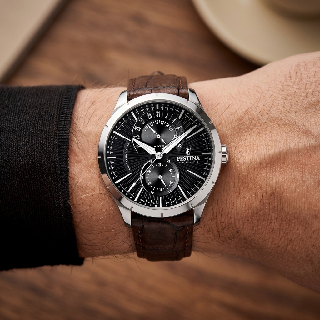 Festina F16573-4 męski zegarek Trend pasek - miniatura 2