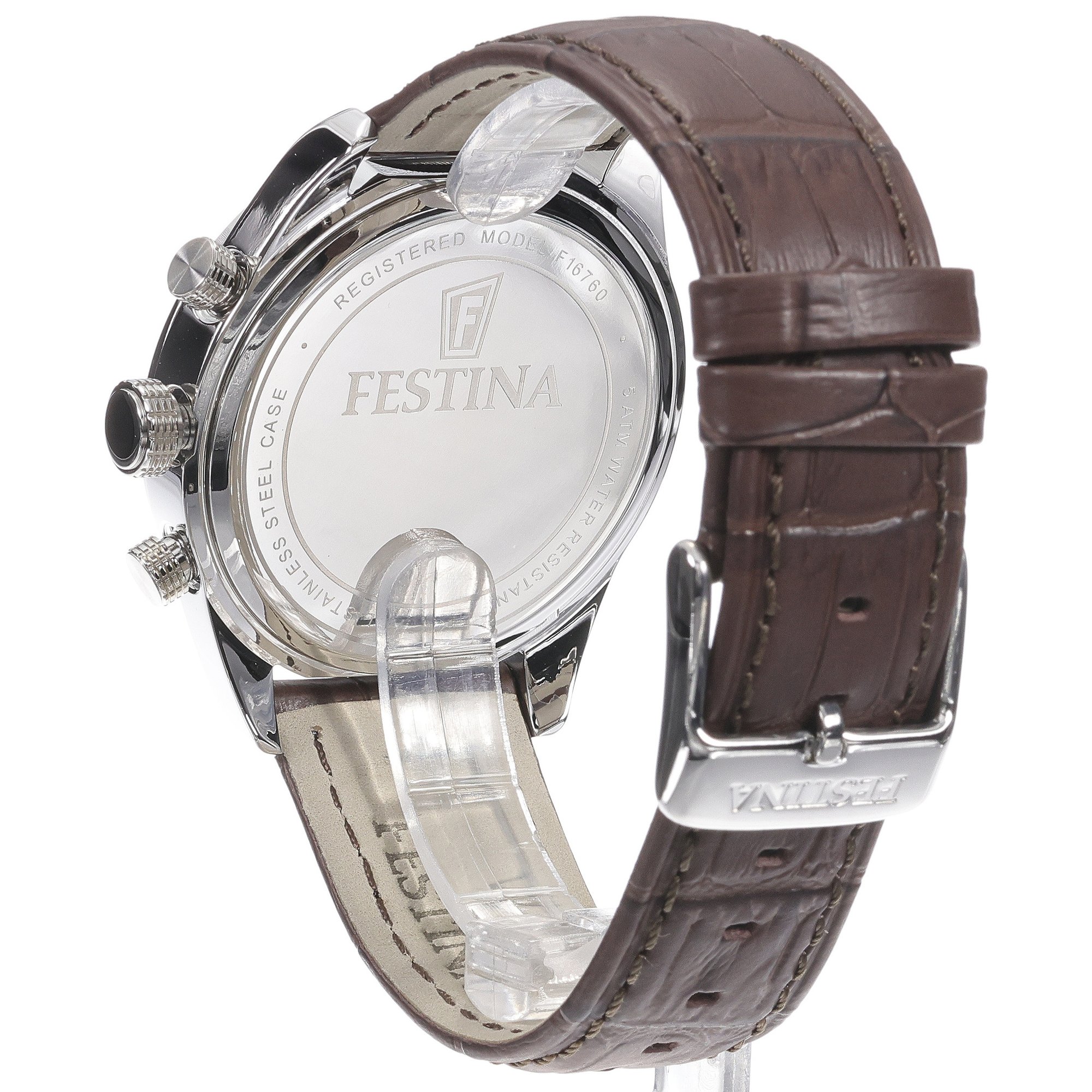 Festina F16760-1 Timeless Chronograph zegarek sportowy Chronograf - miniatura 4