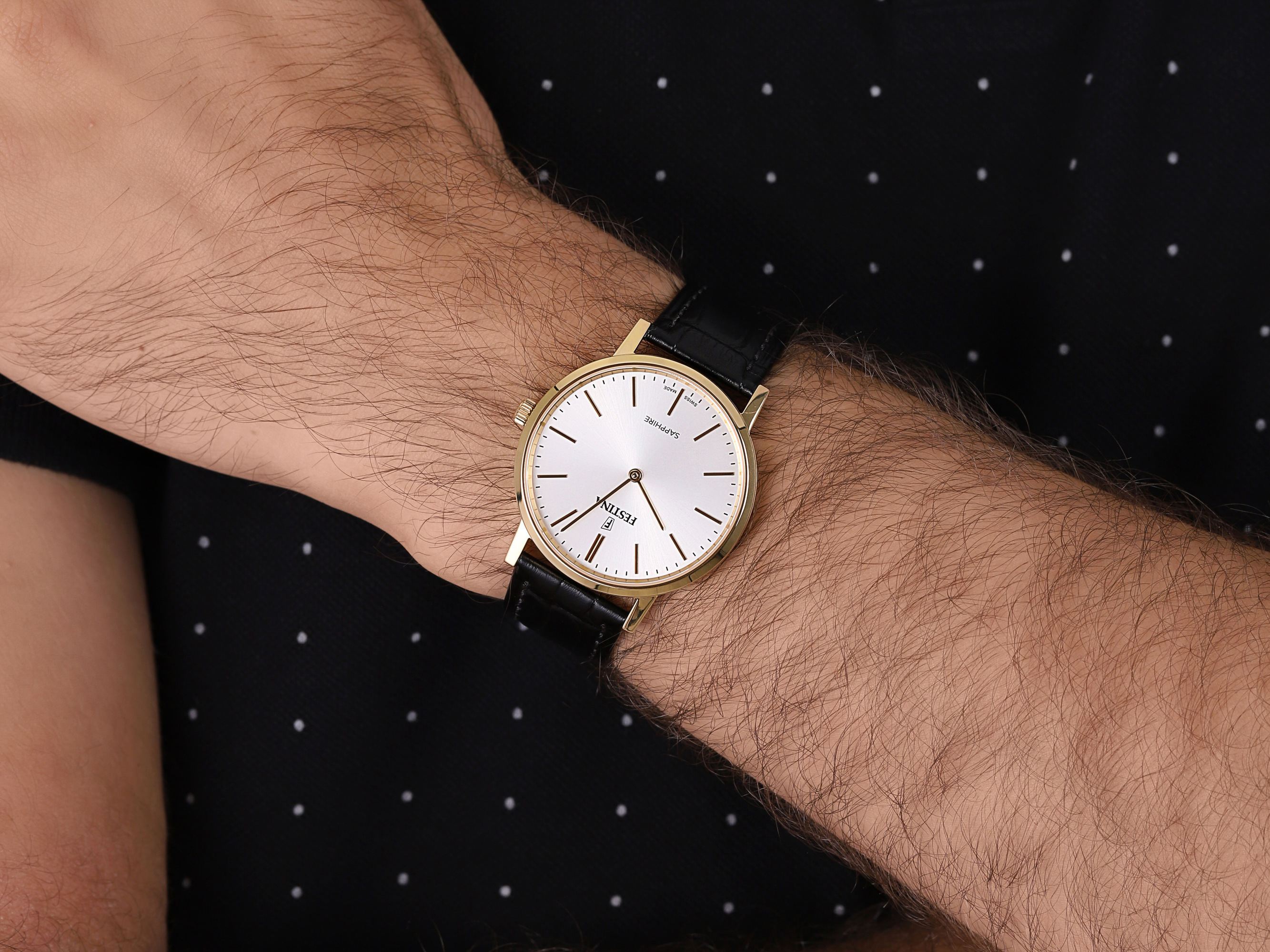 Festina F20016-1 męski zegarek Classic pasek