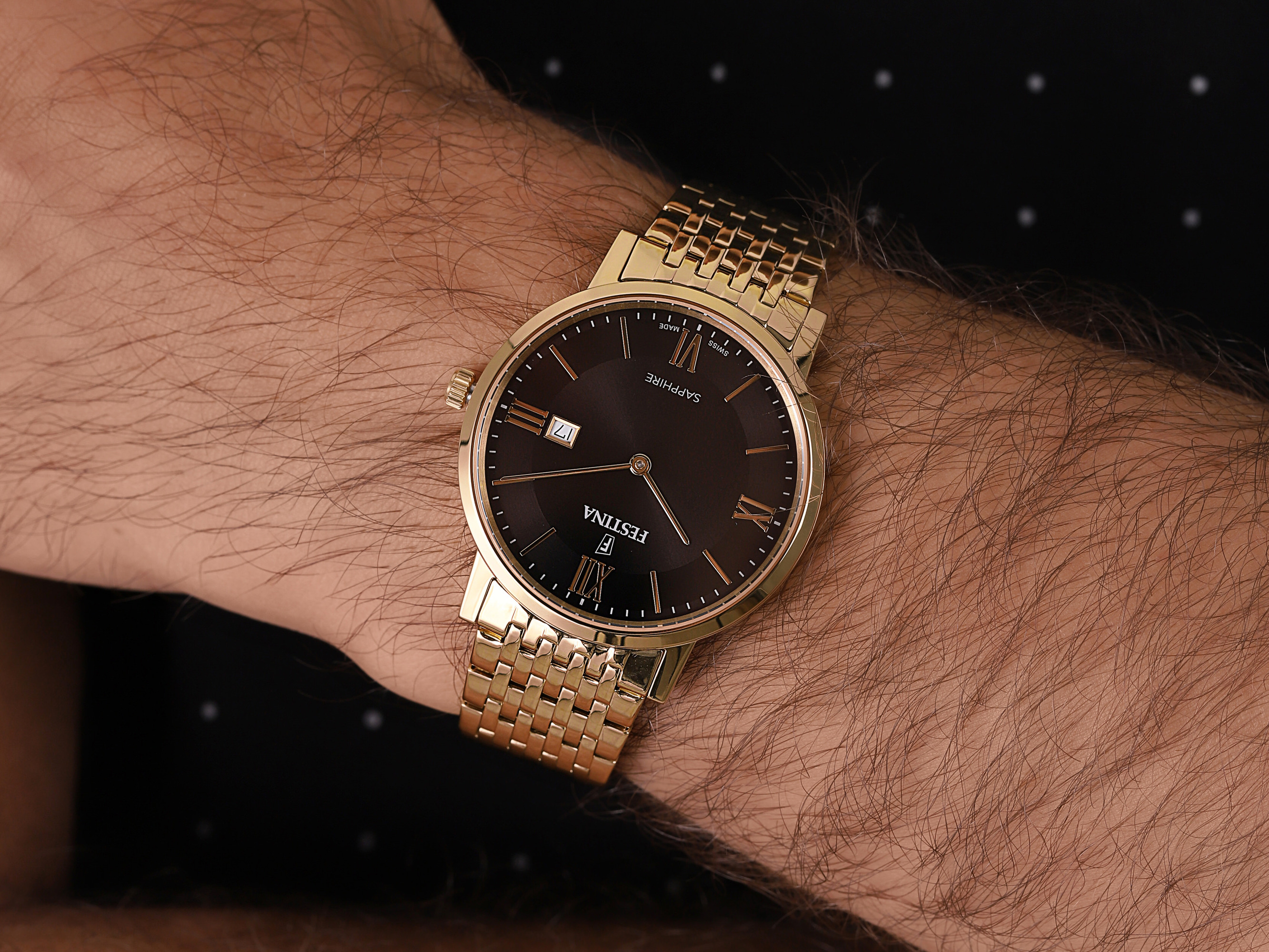 Festina F20020-3 Swiss Made zegarek klasyczny Classic