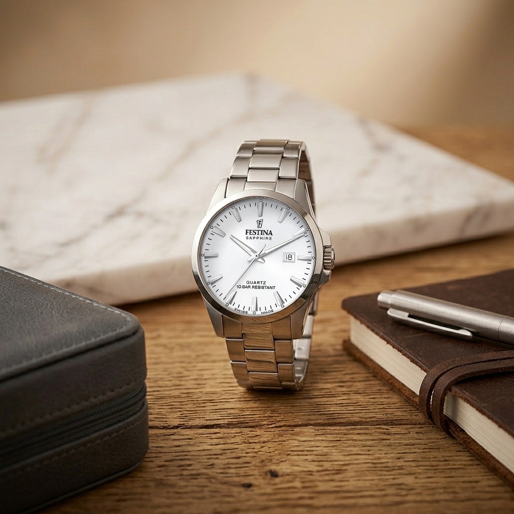 Festina F20024-2 zegarek klasyczny Classic - miniatura 4