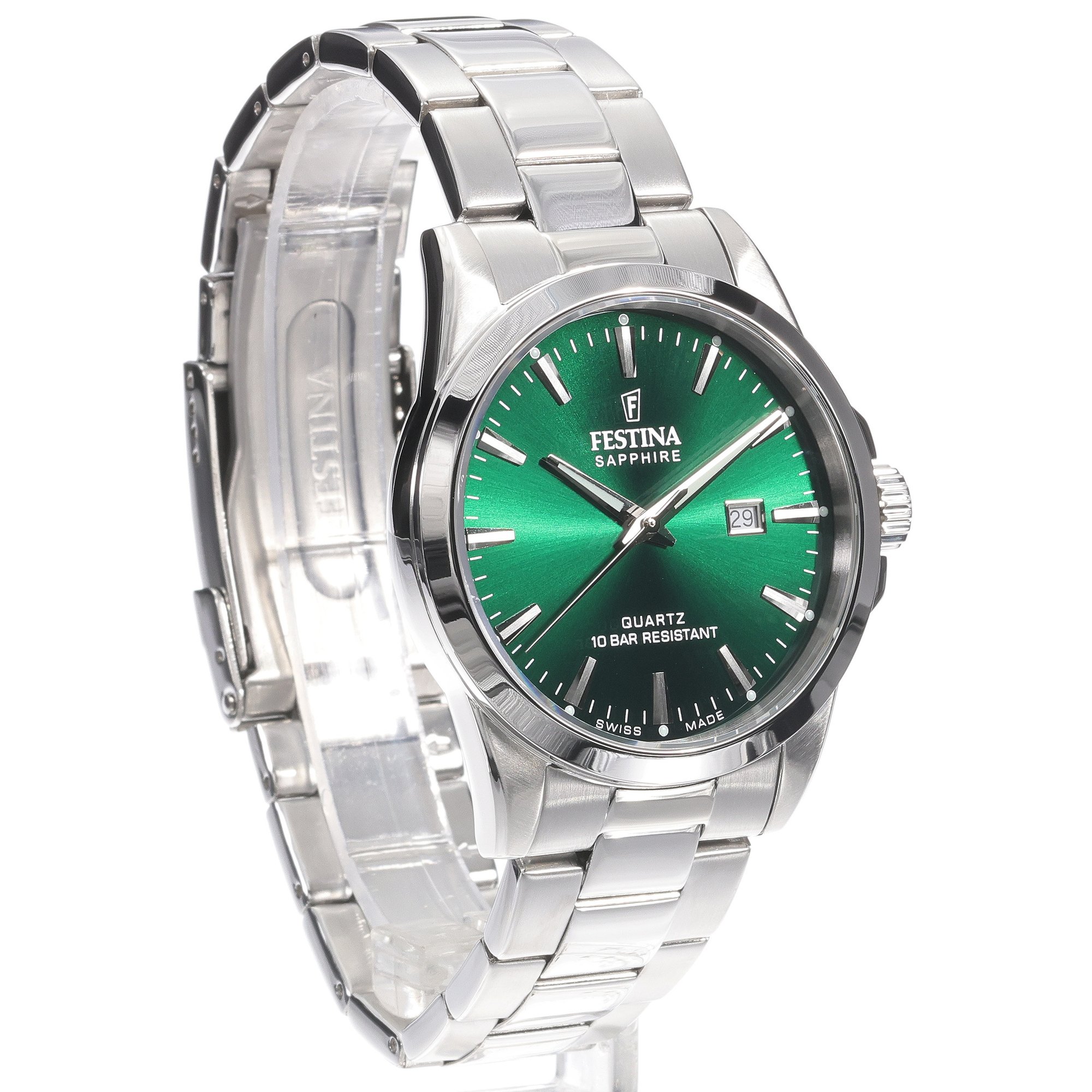 Festina F20024-6 męski zegarek Classic bransoleta - miniatura 3