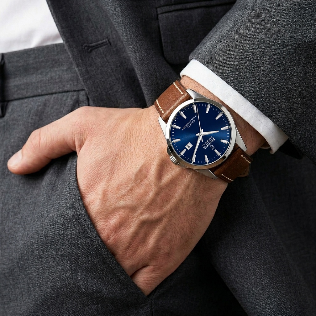 Festina F20025-3 męski zegarek Swiss Made pasek