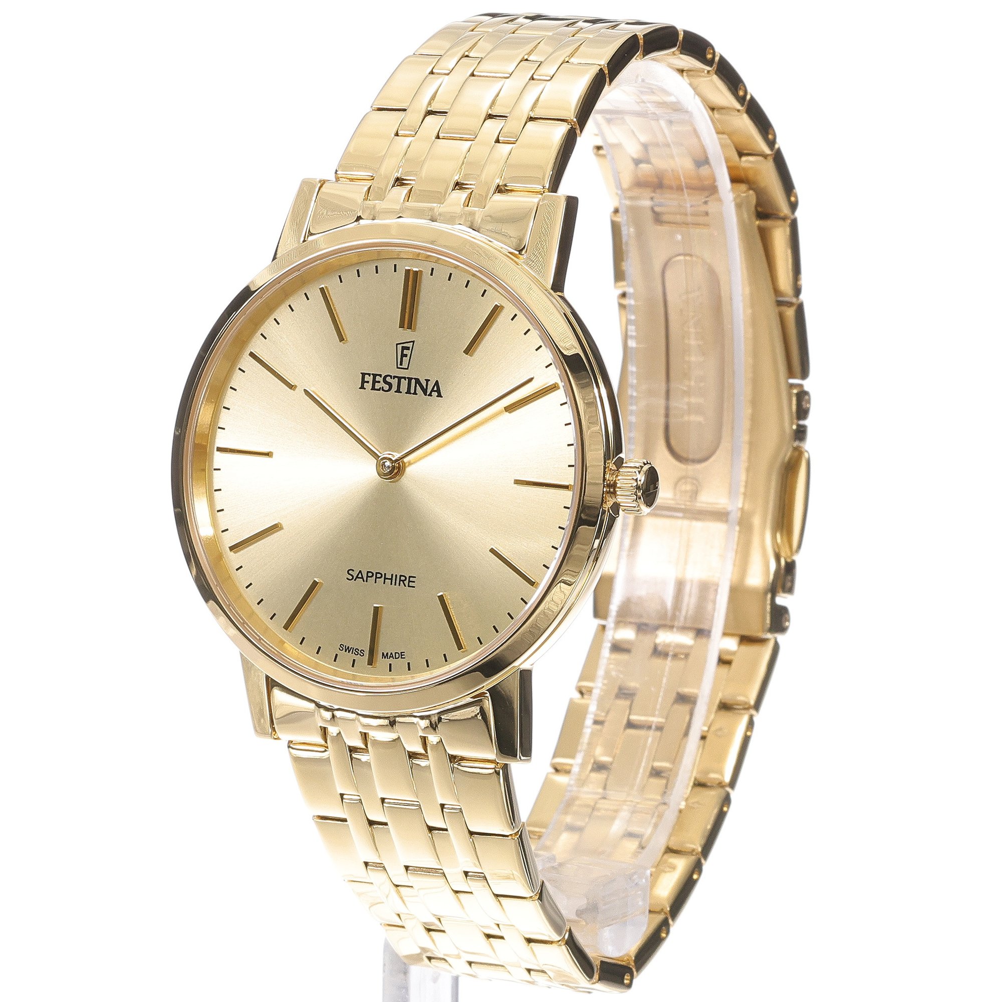 Festina F20046-3 zegarek klasyczny Swiss Made - miniatura 2