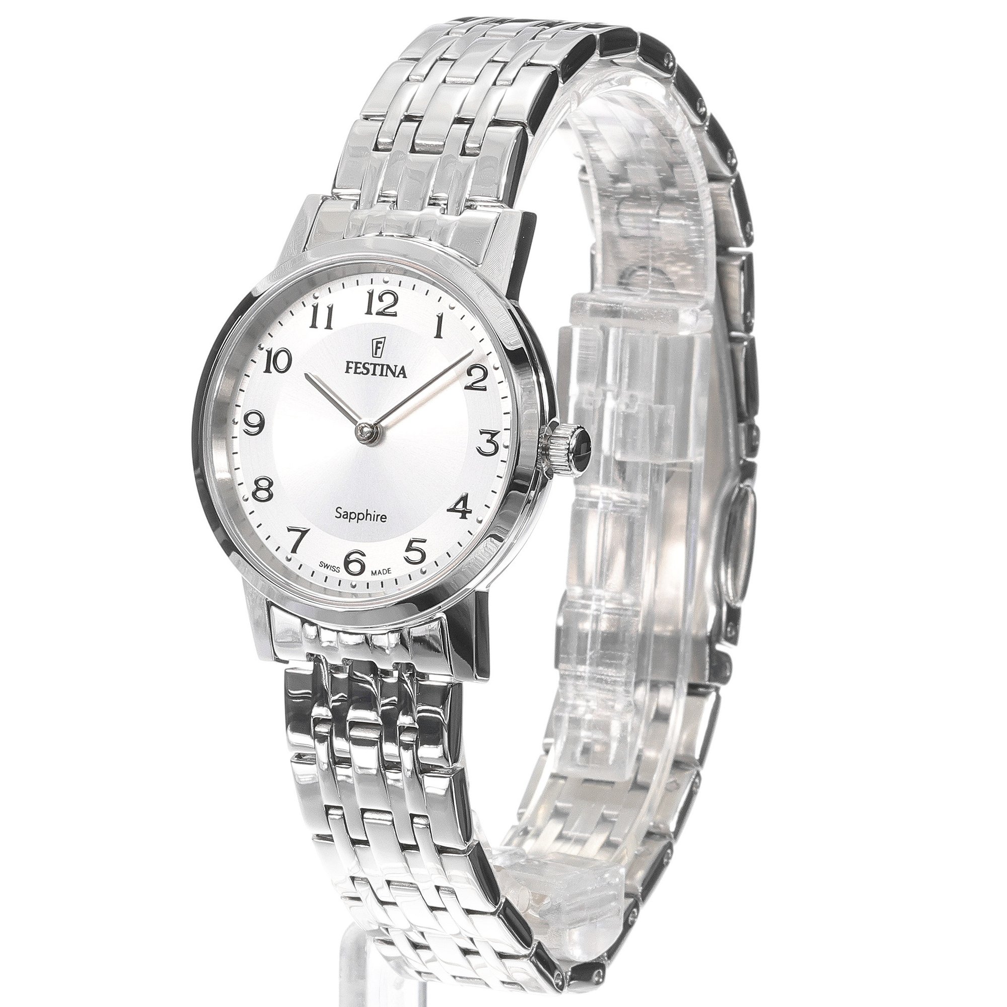 Festina F20047-1 zegarek klasyczny Swiss Made - miniatura 2