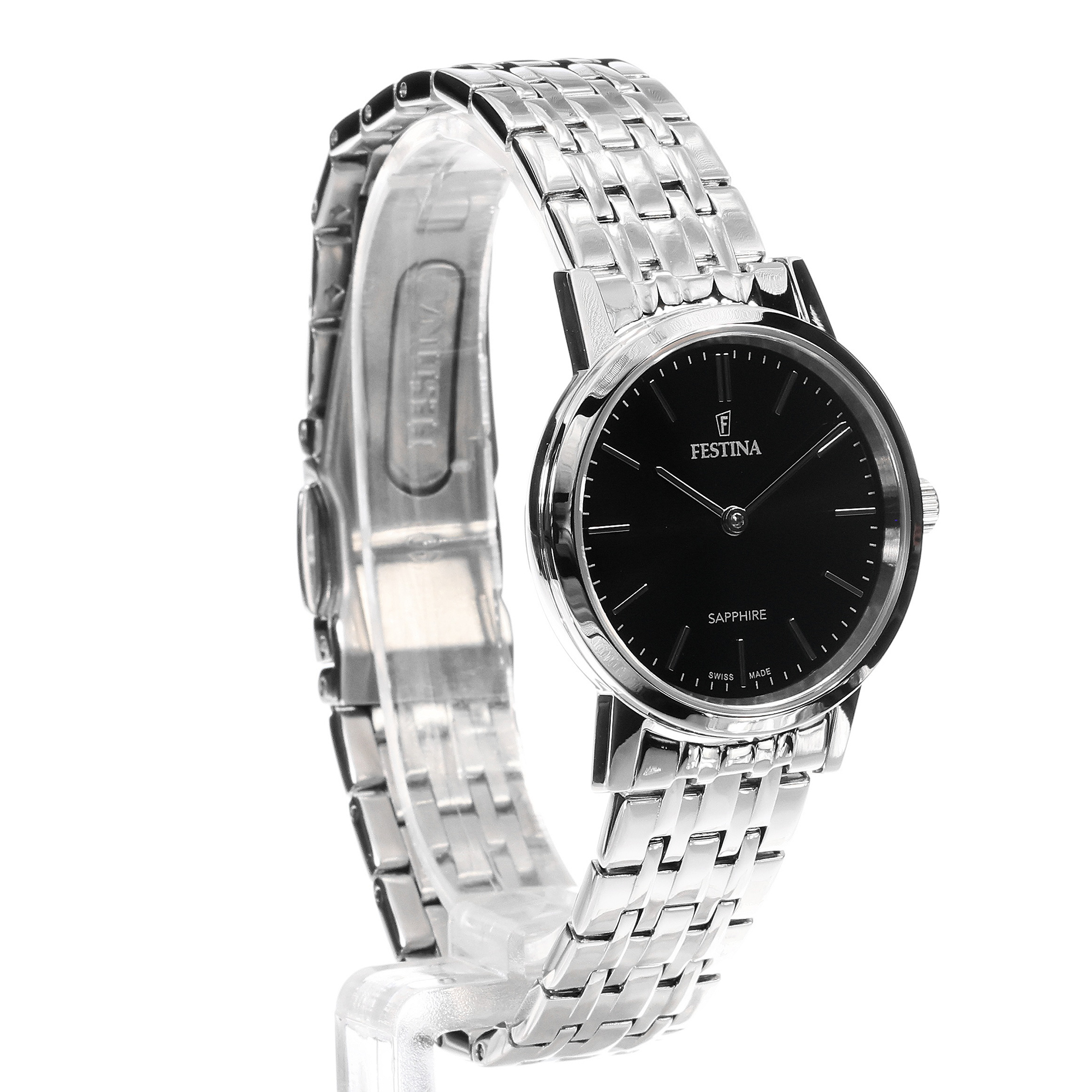 Festina F20047-4 damski zegarek Swiss Made bransoleta - miniatura 6