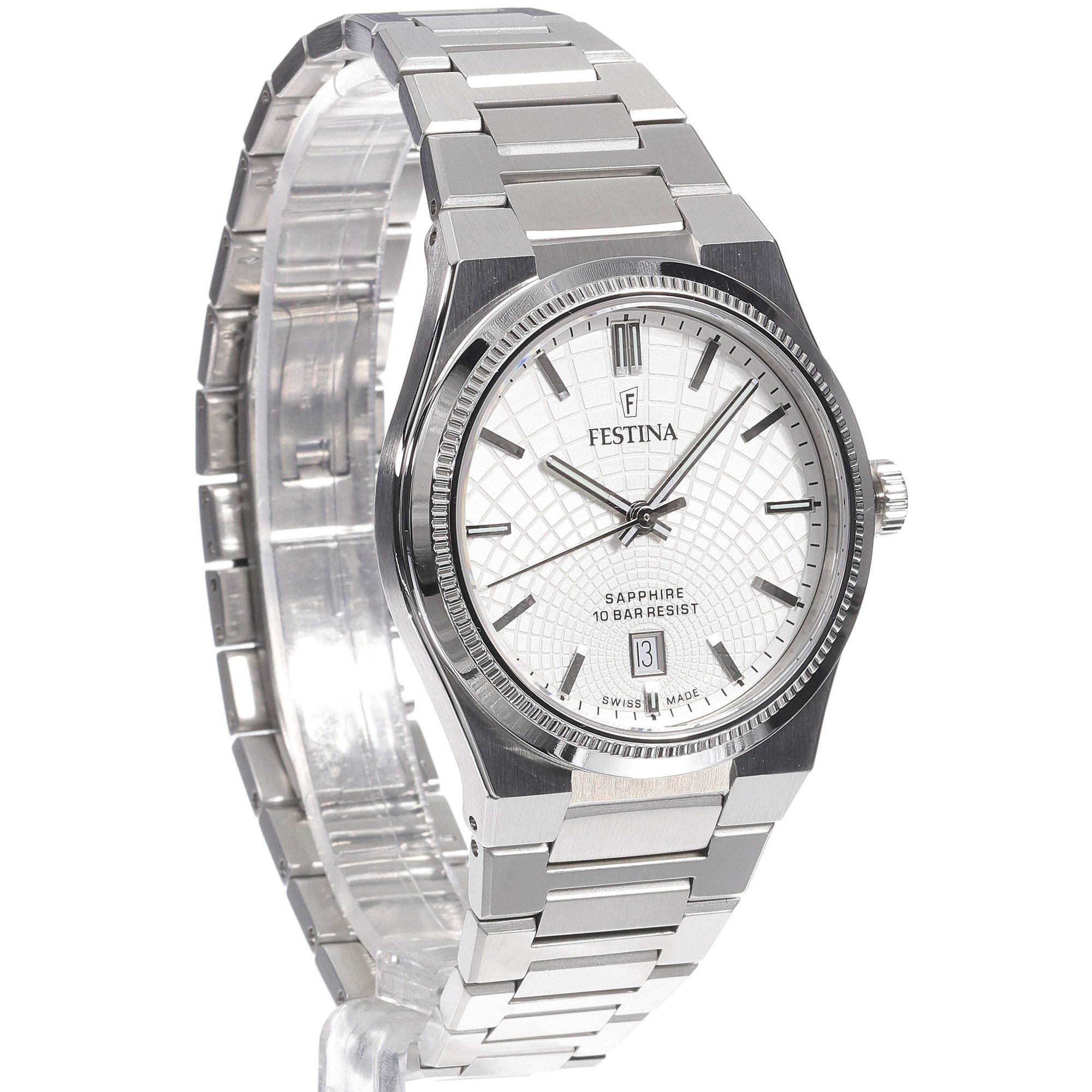 Festina F20051-1 zegarek męski Swiss Made - miniatura 3