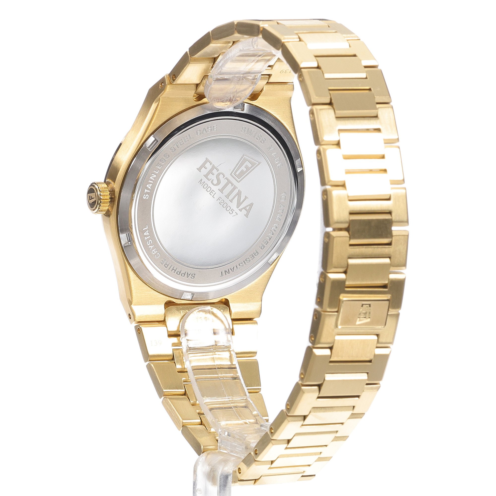 Festina F20057-2 damski zegarek Swiss Made bransoleta - miniatura 4