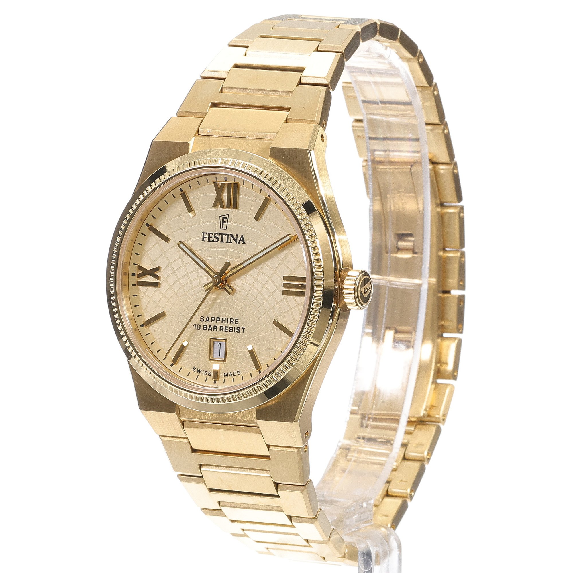 Festina F20057-2 Swiss Made Rive zegarek klasyczny Swiss Made - miniatura 2