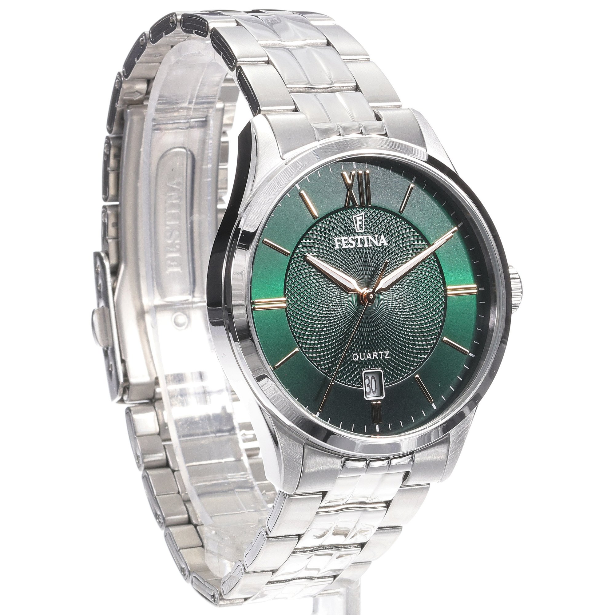 Festina F20425-7 męski zegarek Classic bransoleta