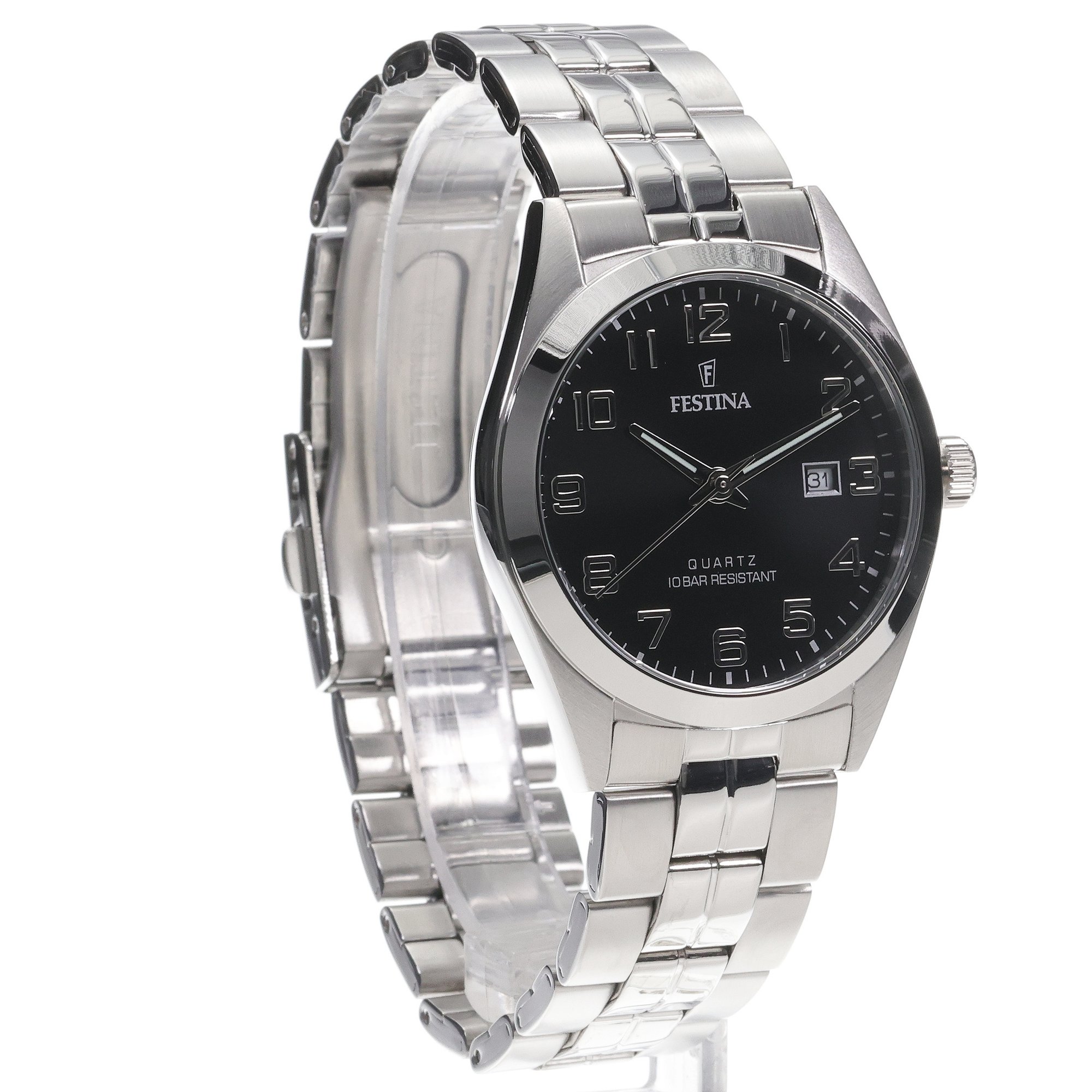 Festina F20437-4 męski zegarek Classic bransoleta