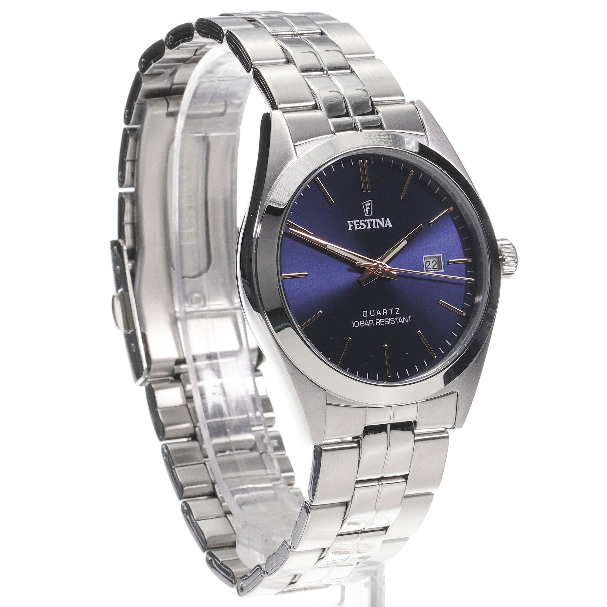 Festina F20437-B męski zegarek Classic bransoleta - miniatura 3