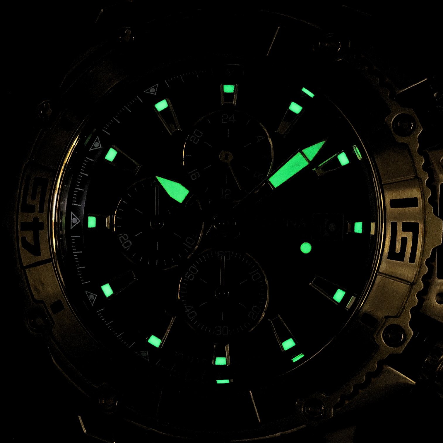 Festina F20492-3 zegarek złoty sportowy Chronograf bransoleta - miniatura 5