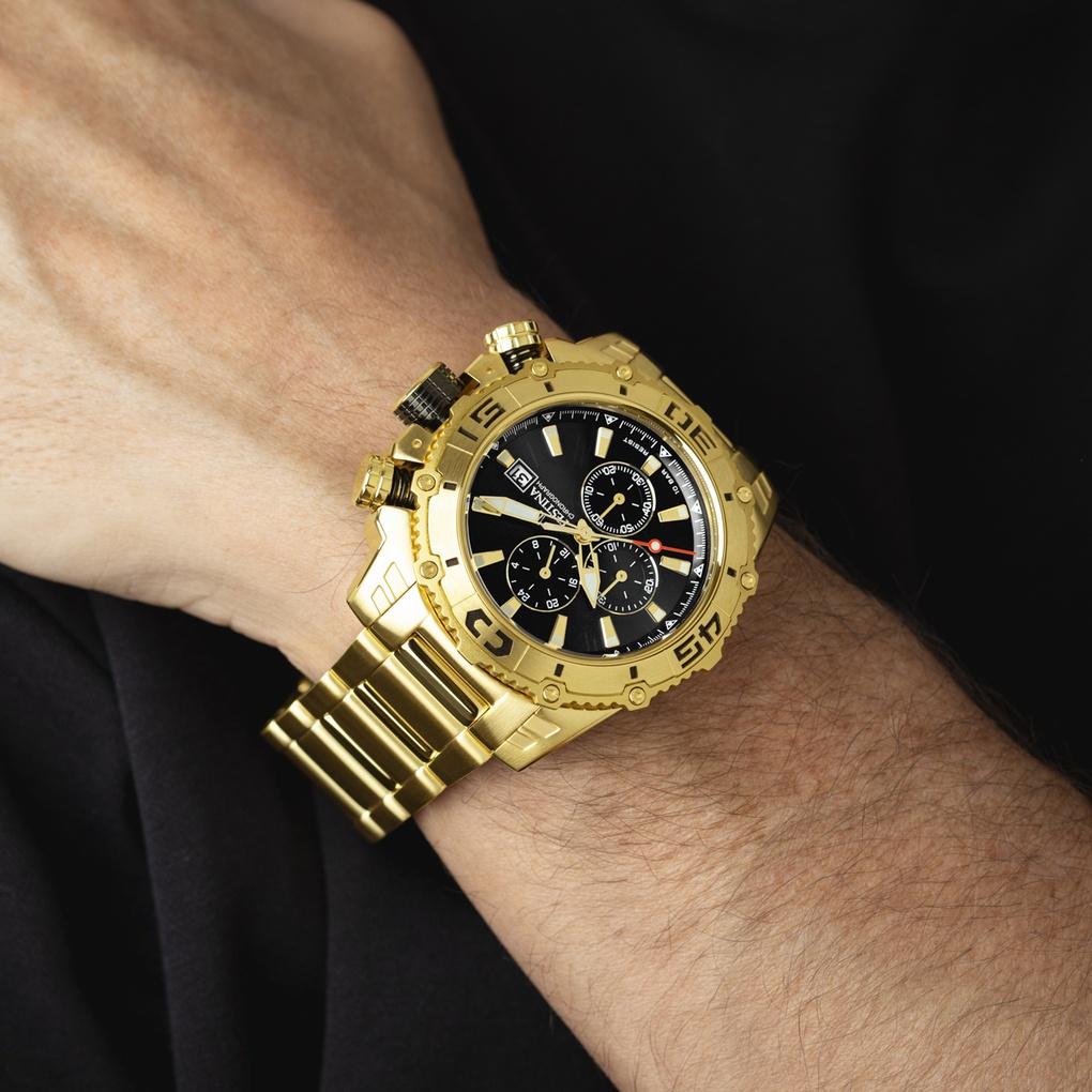 Festina F20492-4 zegarek męski sportowy Chronograf bransoleta - miniatura 7