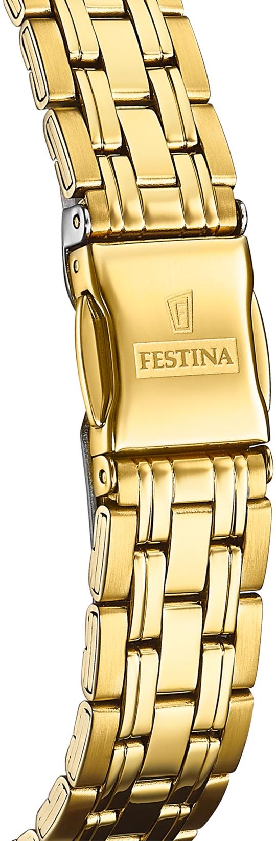 Festina F20514-1 zegarek złoty klasyczny Classic bransoleta