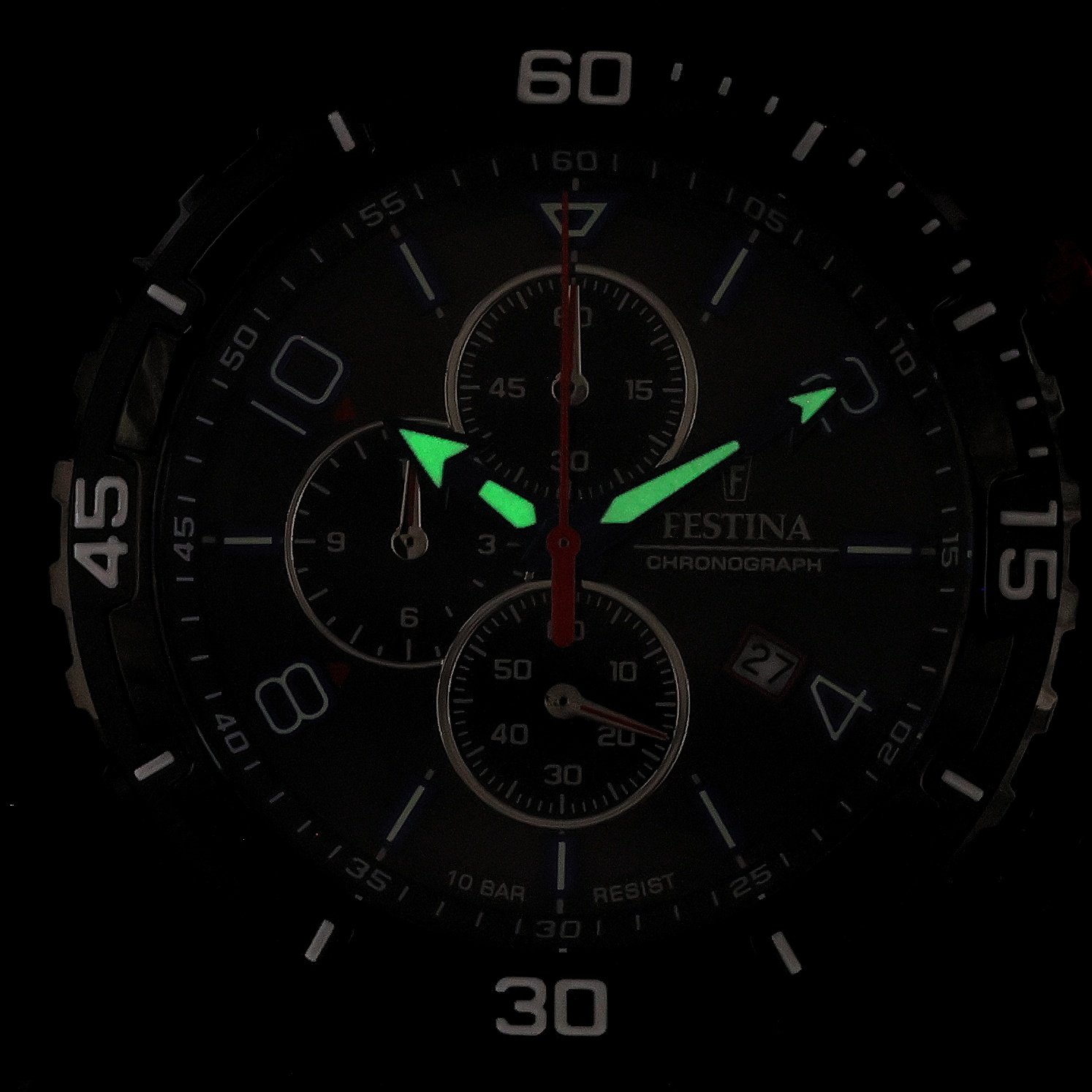 Festina F20519-3 Chronograf Chrono Sport zegarek męski sportowy mineralne - miniatura 5