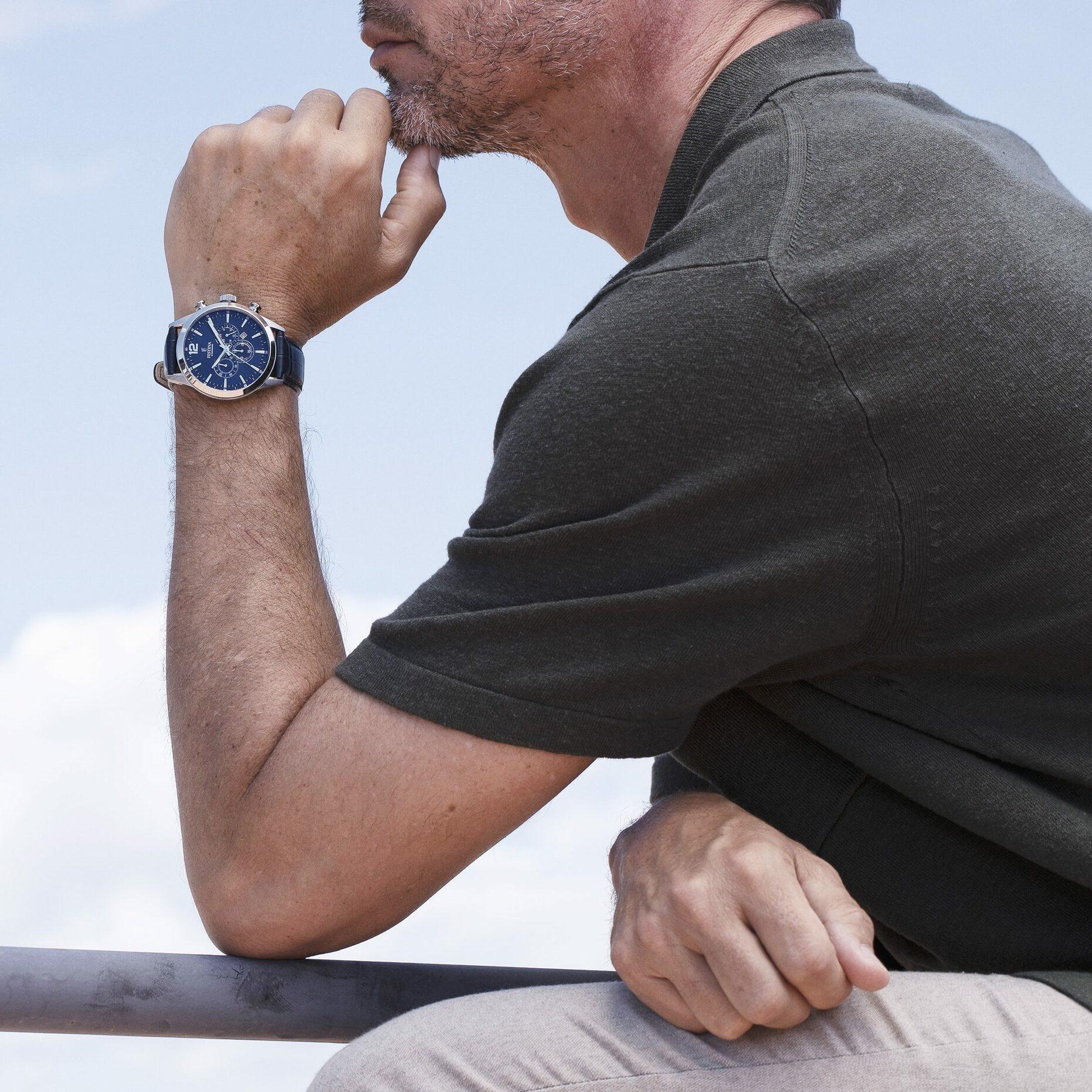 Festina F20542-2 Timeless Chronograph zegarek klasyczny Timeless Chronograph - miniatura 4