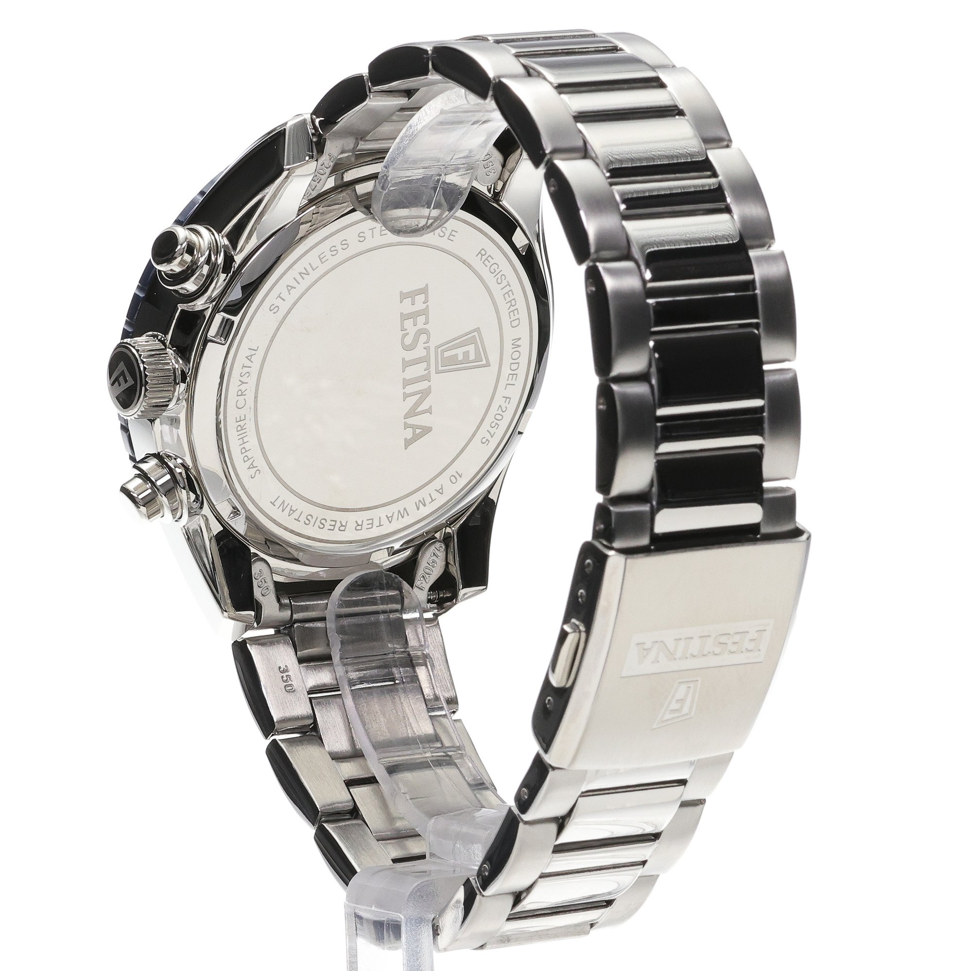 Festina F20575-2 Ceramic Chrono zegarek sportowy Ceramic