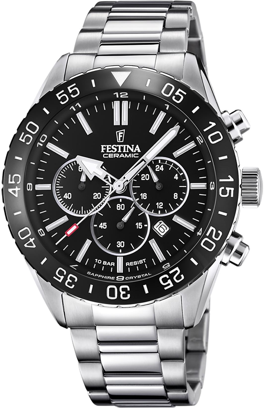 Ceramic Chrono Festina F20575-3 