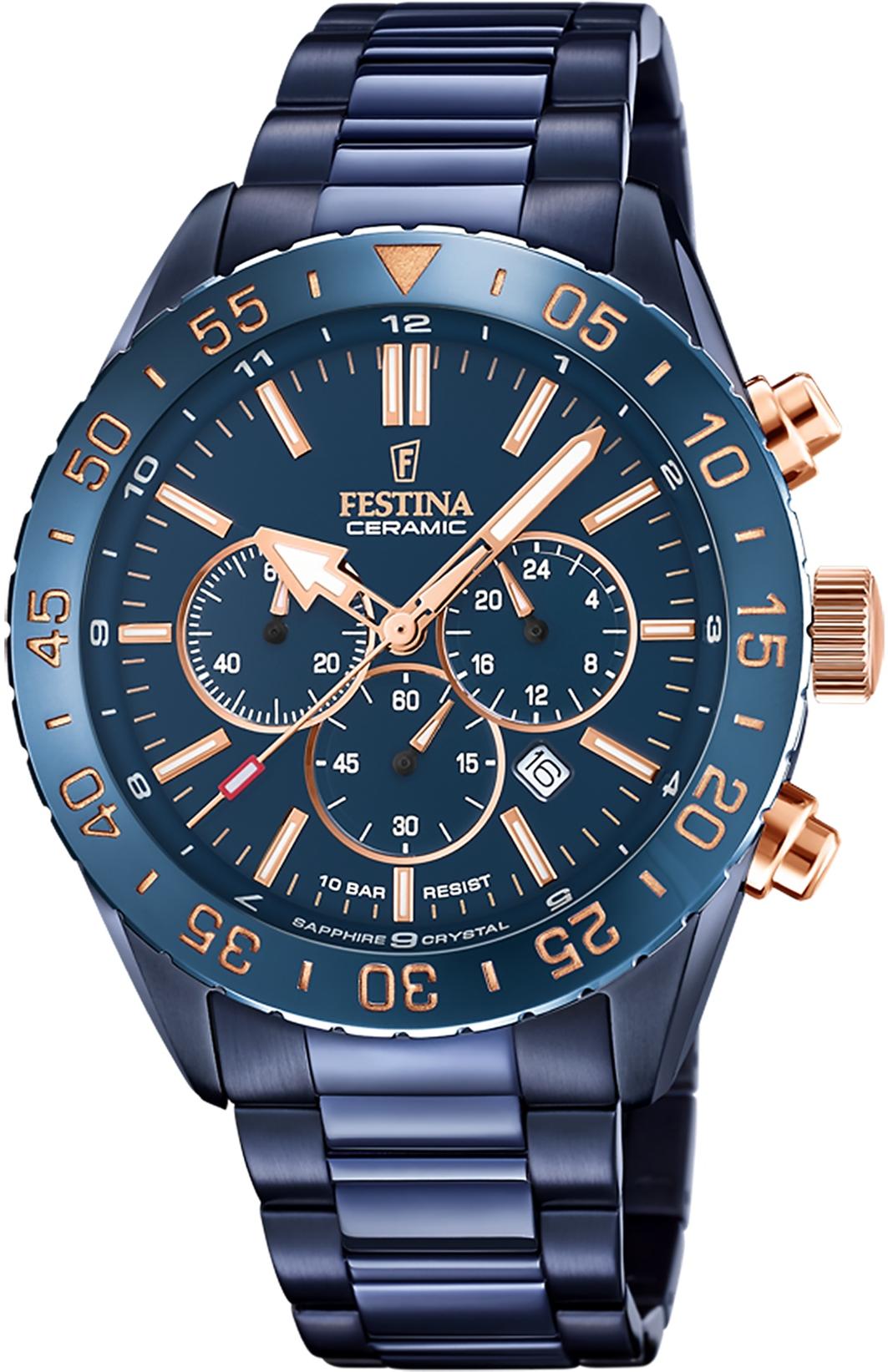 Ceramic Chrono Festina F20576-1 