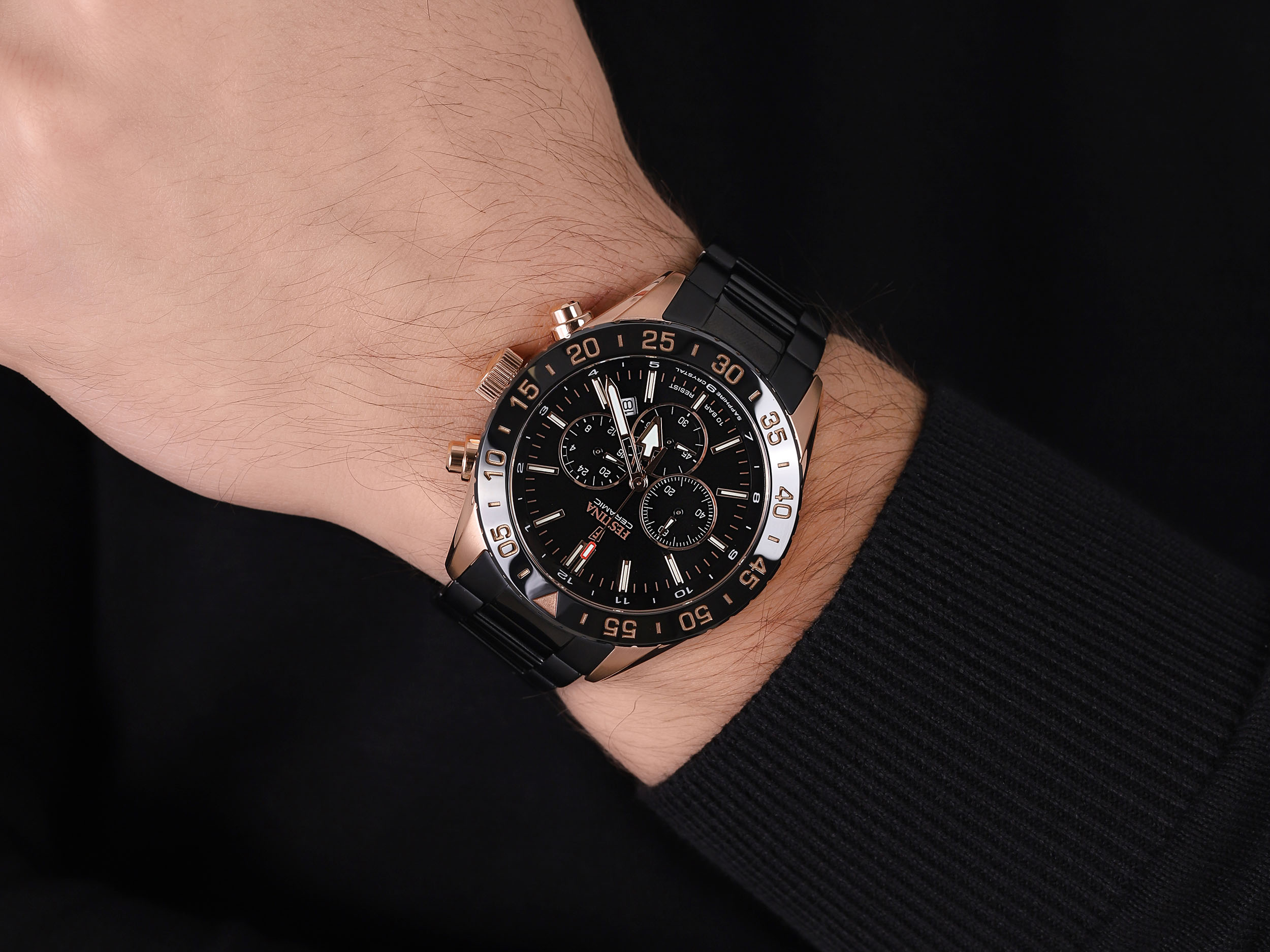Festina F20578-1 zegarek męski Ceramic