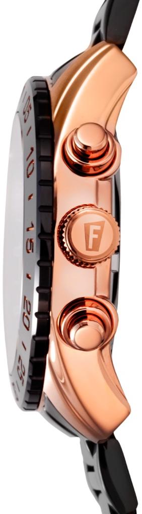 Festina F20578-1 zegarek różowe złoto sportowy Ceramic bransoleta