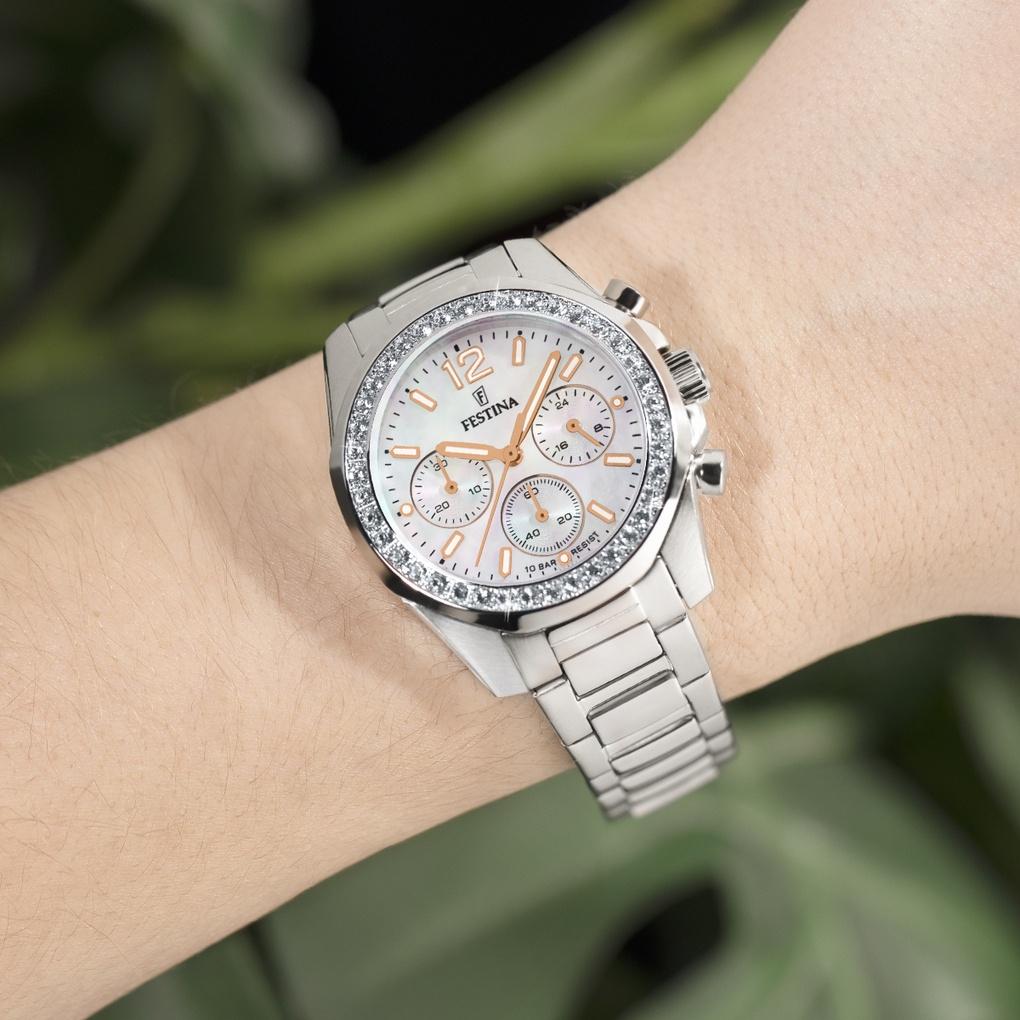 Festina F20606-1 Boyfriend Rainbow Chronograph zegarek sportowy Boyfriend - miniatura 4