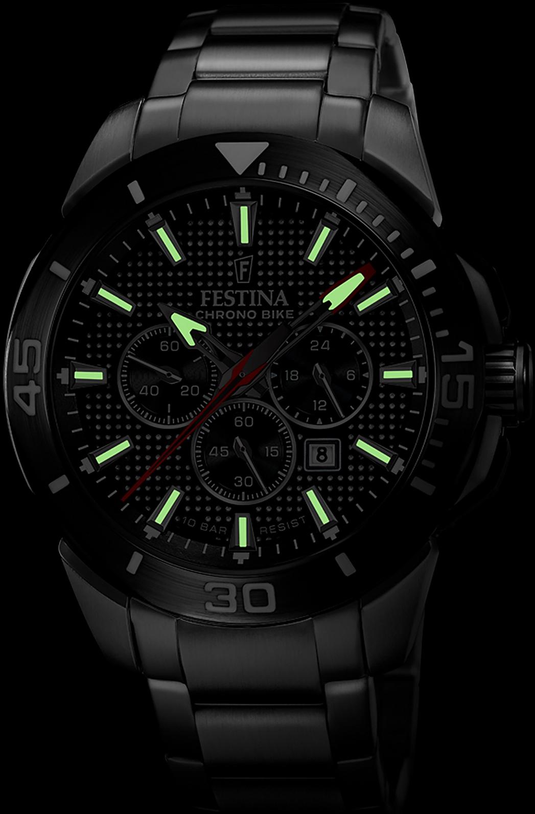 Festina F20641-4 Chrono Bike Chrono Bike zegarek męski sportowy mineralne utwardzane - miniatura 8
