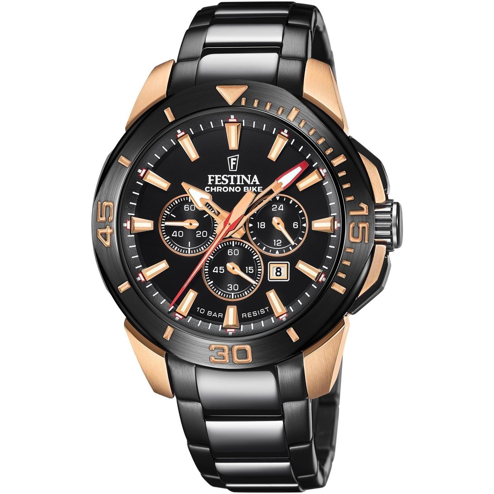 Festina F20645-1 Chrono Bike zegarek męski sportowy mineralne utwardzane - miniatura 8
