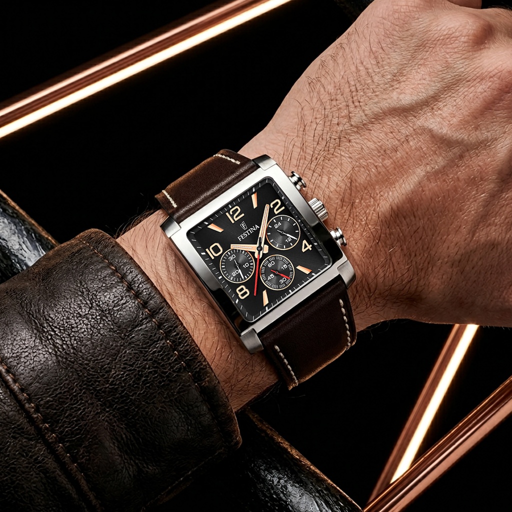 Festina F20653-4 zegarek męski Timeless Chronograph - miniatura 2