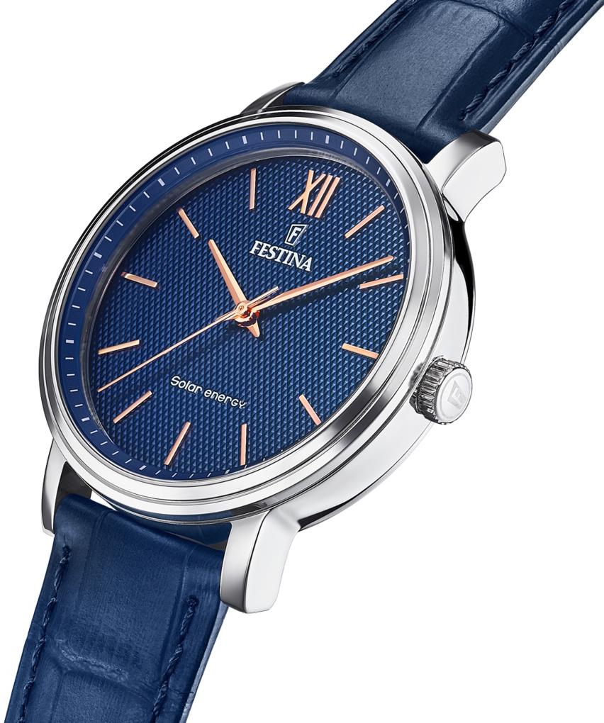 Festina F20660-4 męski zegarek Solar Energy pasek - miniatura 3
