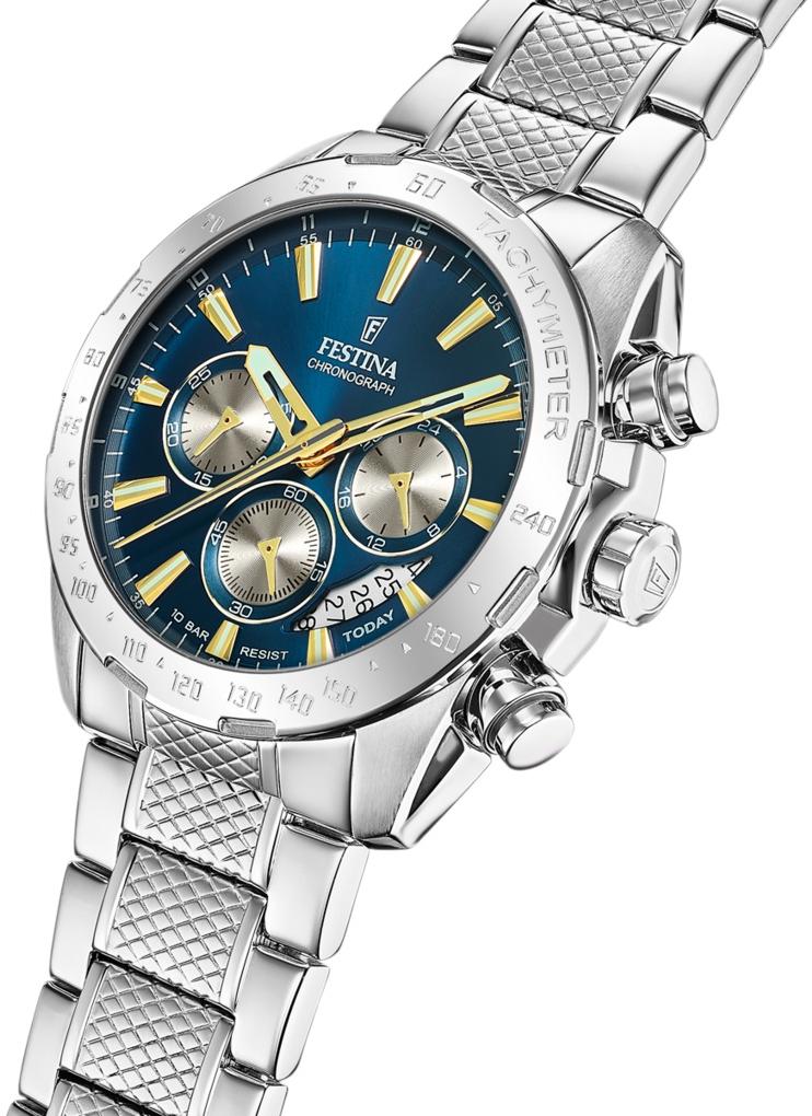 Festina F20668-5 zegarek męski Timeless Chronograph - miniatura 2