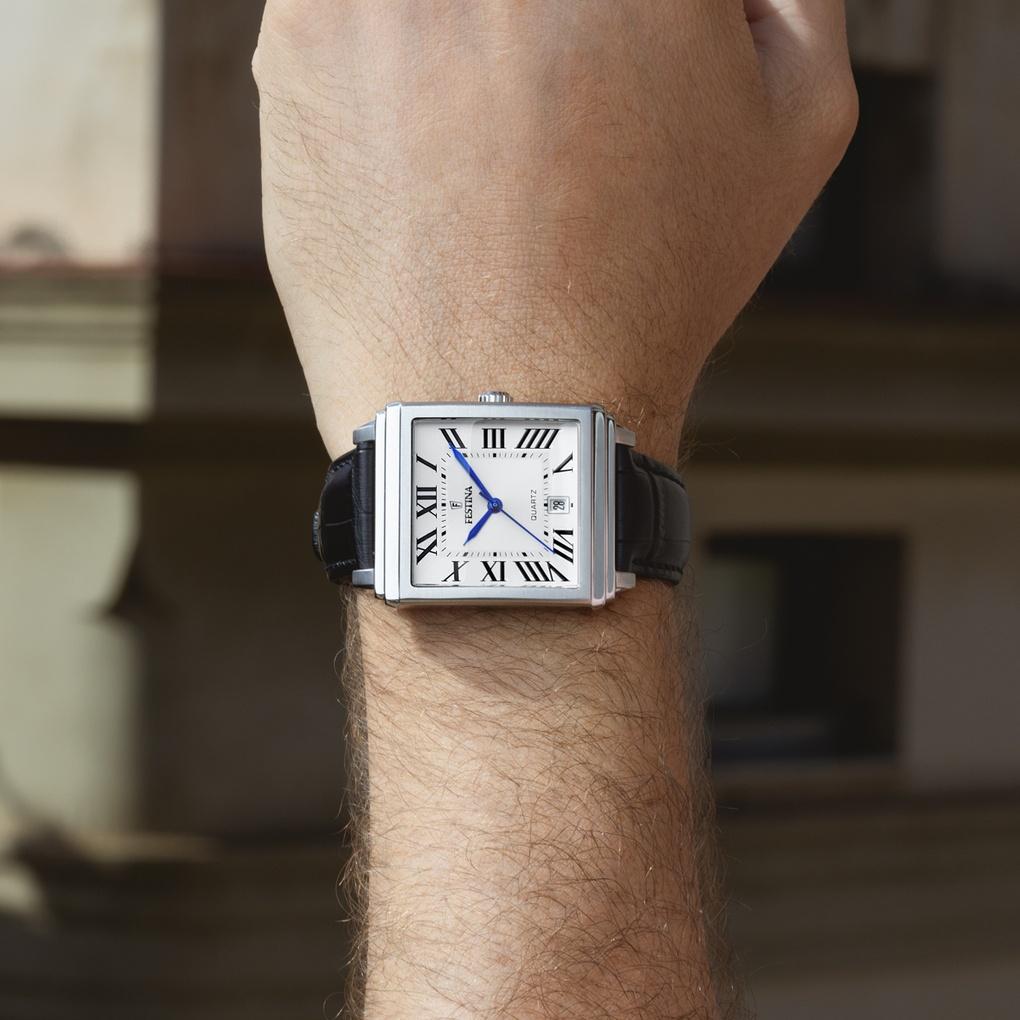 Festina F20681-1 męski zegarek Classic pasek - miniatura 3