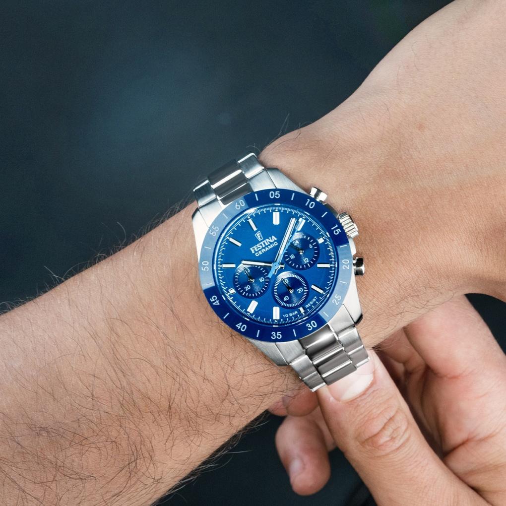 Festina F20693-4 Ceramic zegarek sportowy Ceramic - miniatura 4