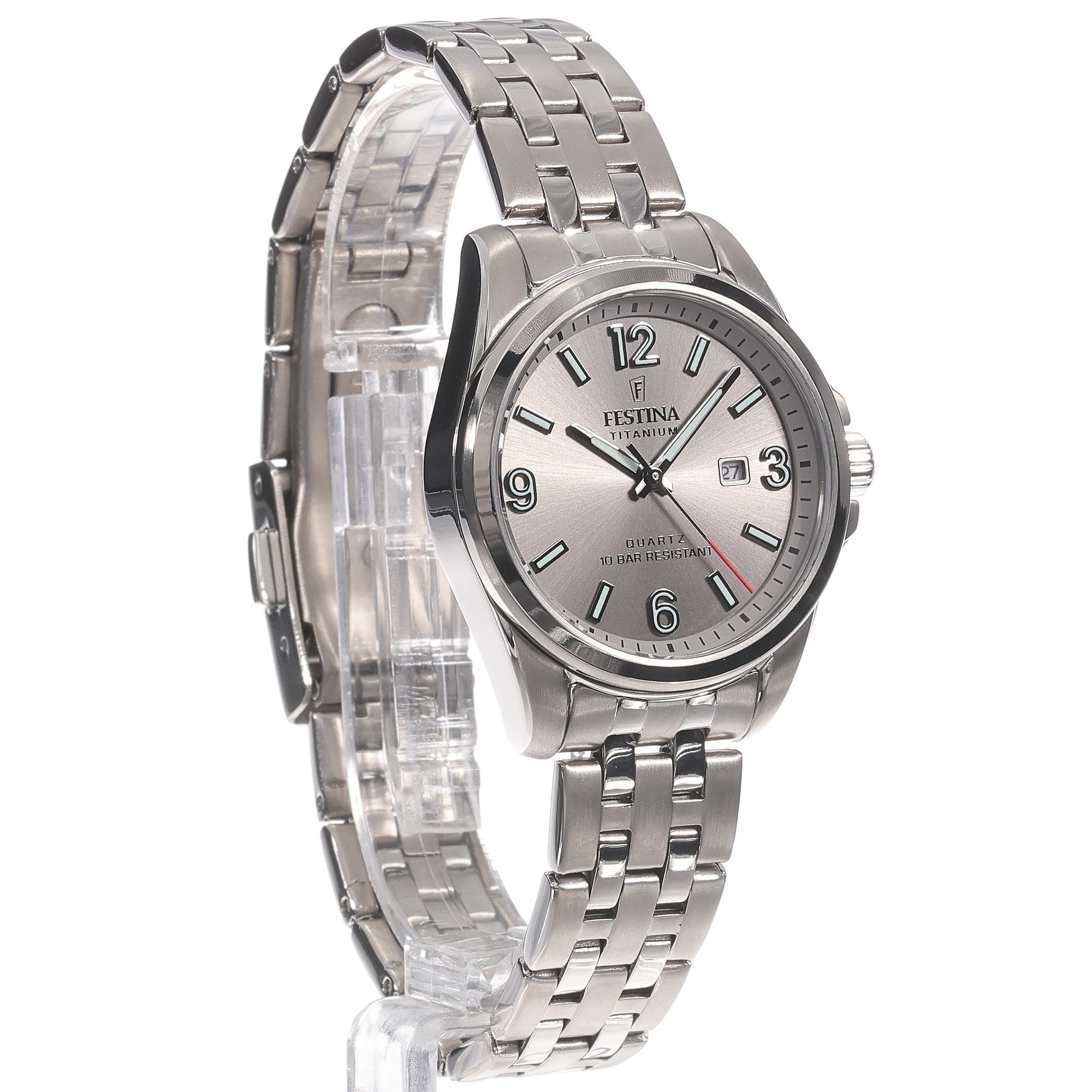 Festina F20697-2 damski zegarek Titanium bransoleta - miniatura 3