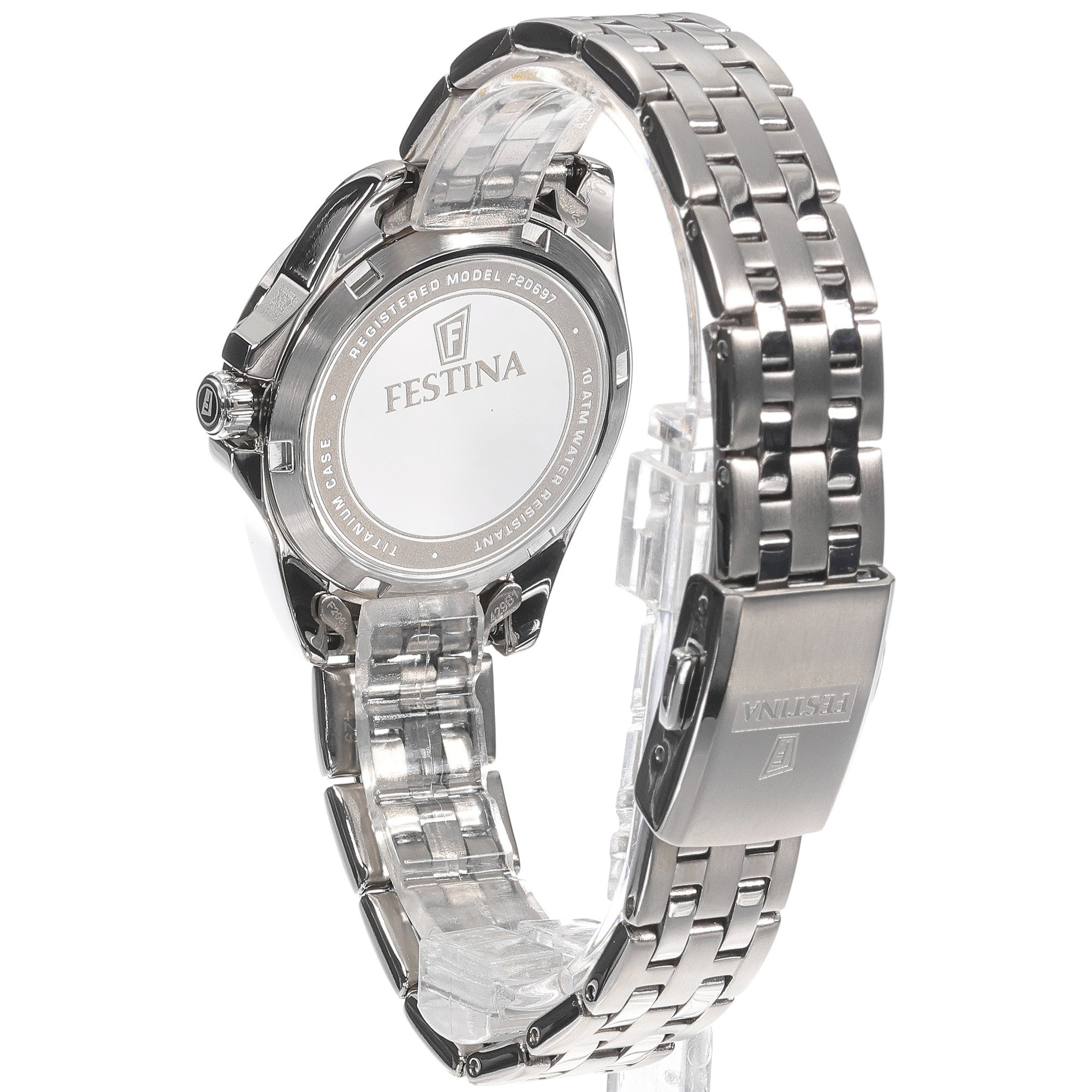 Festina F20697-2 zegarek klasyczny Titanium - miniatura 4