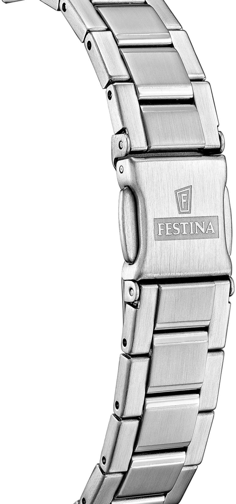 Festina F20700-4 zegarek srebrny klasyczny Mademoiselle bransoleta - miniatura 5