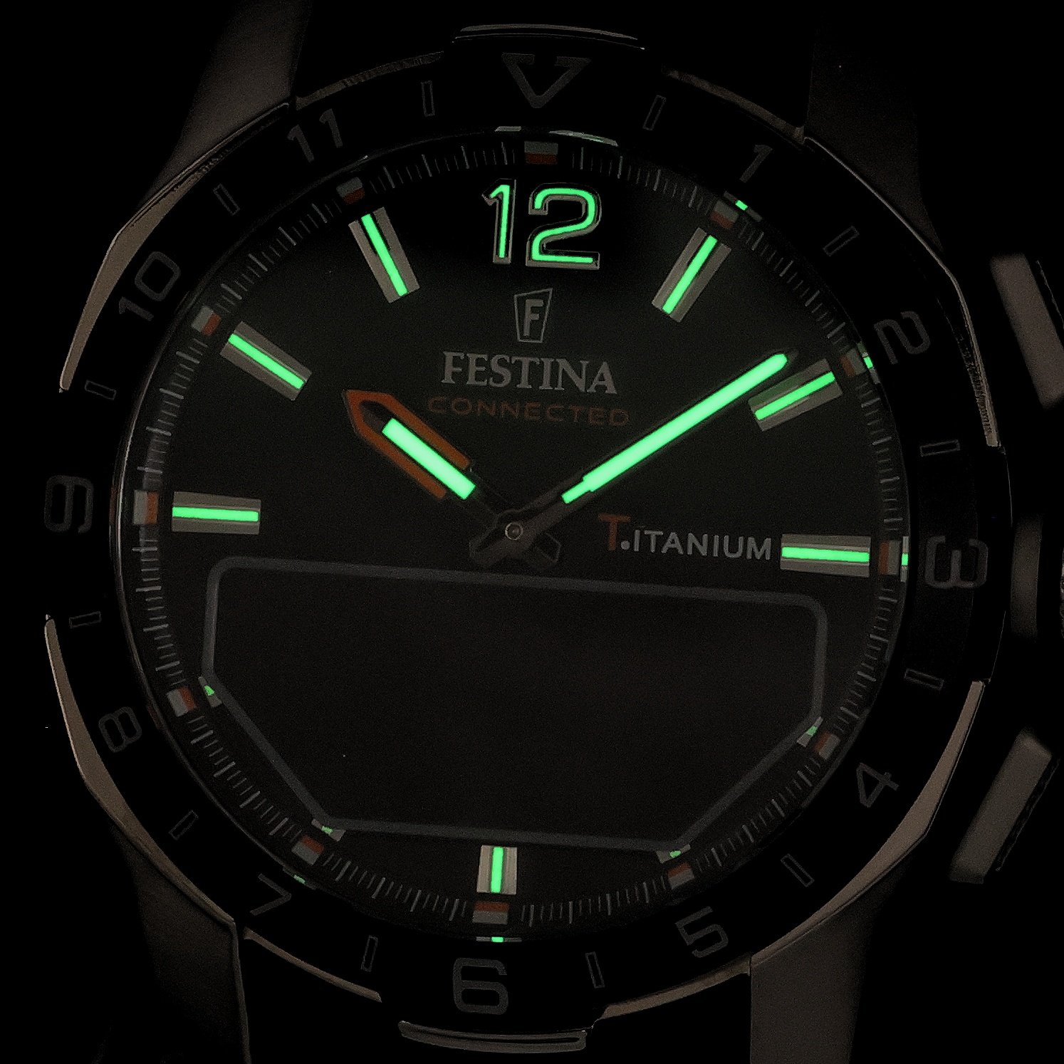 Festina F23000-2 Connected Titanium Connected sportowy smartwatch szary - miniatura 5