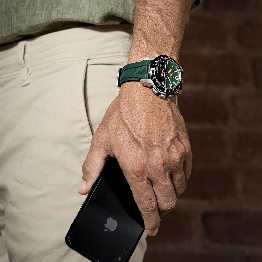 Festina F23000-2 Connected Titanium Connected sportowy smartwatch szary - miniatura 9