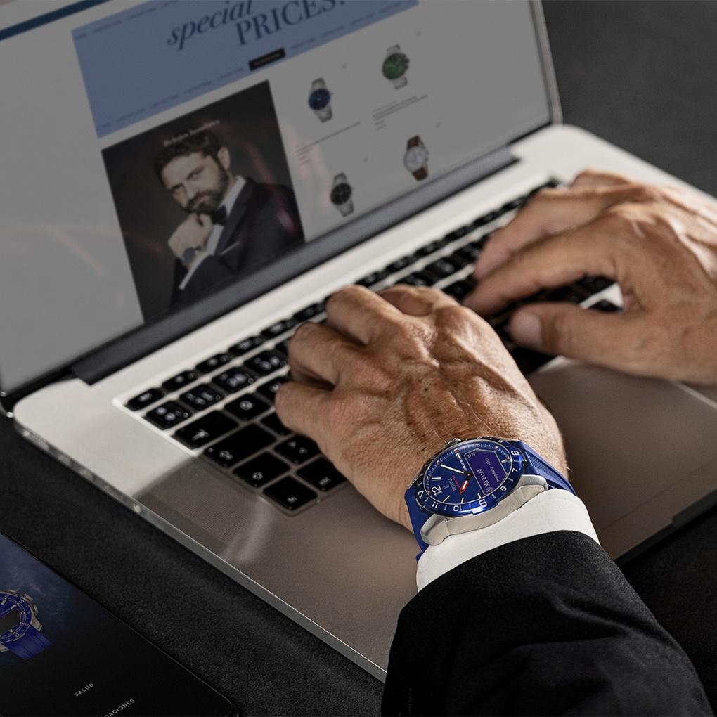 Festina F23000-3 Connected Titanium Connected sportowy smartwatch szary - miniatura 9