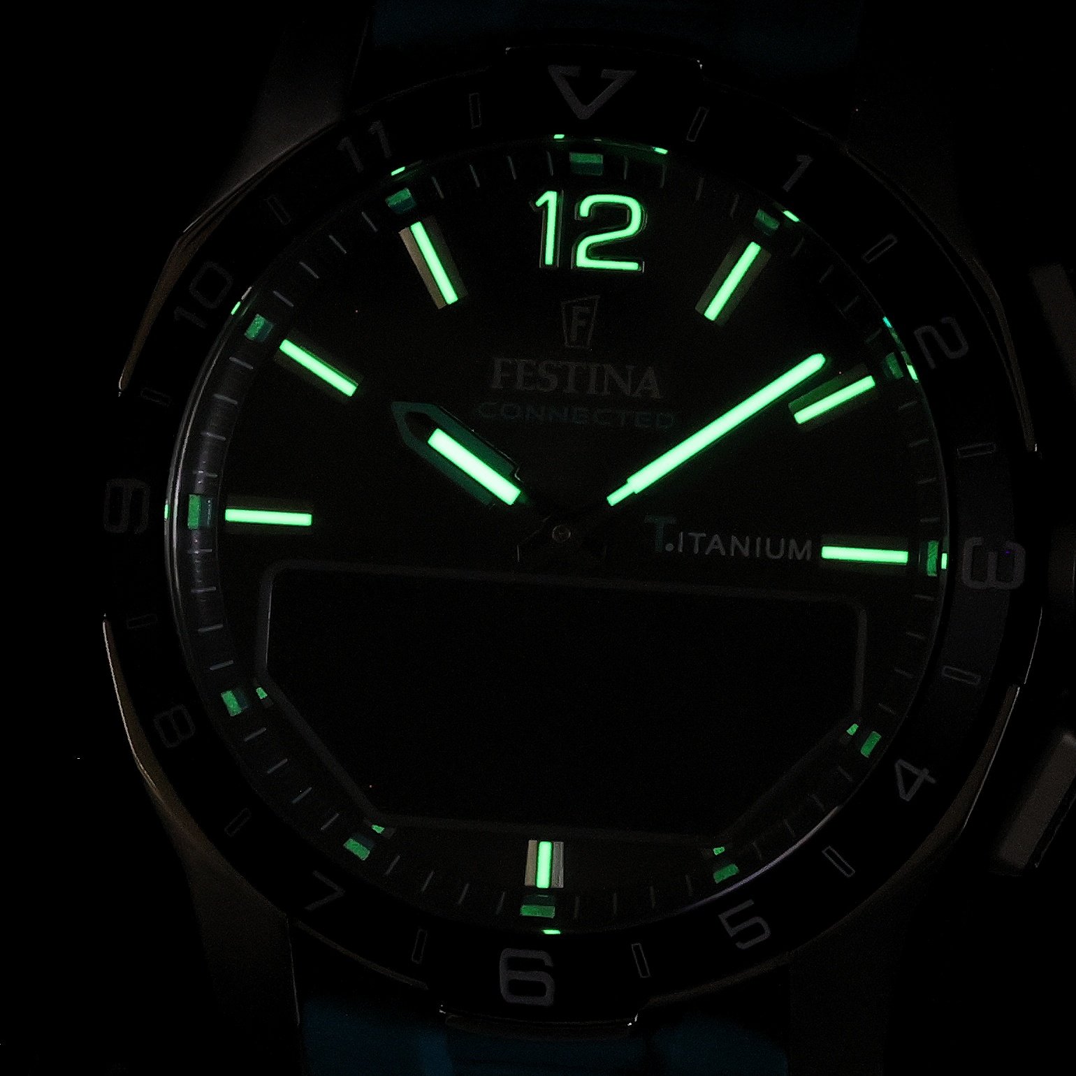 Festina F23000-5 Connected Titanium Connected sportowy smartwatch szary - miniatura 5