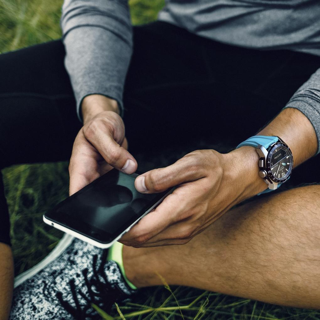 Festina F23000-5 Connected Titanium Connected sportowy smartwatch szary - miniatura 9