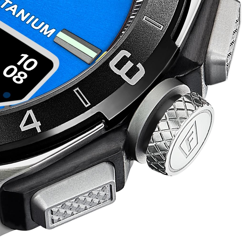 Festina F23000-8 Connected Connected Titanium smartwatch męski sportowy szafirowe