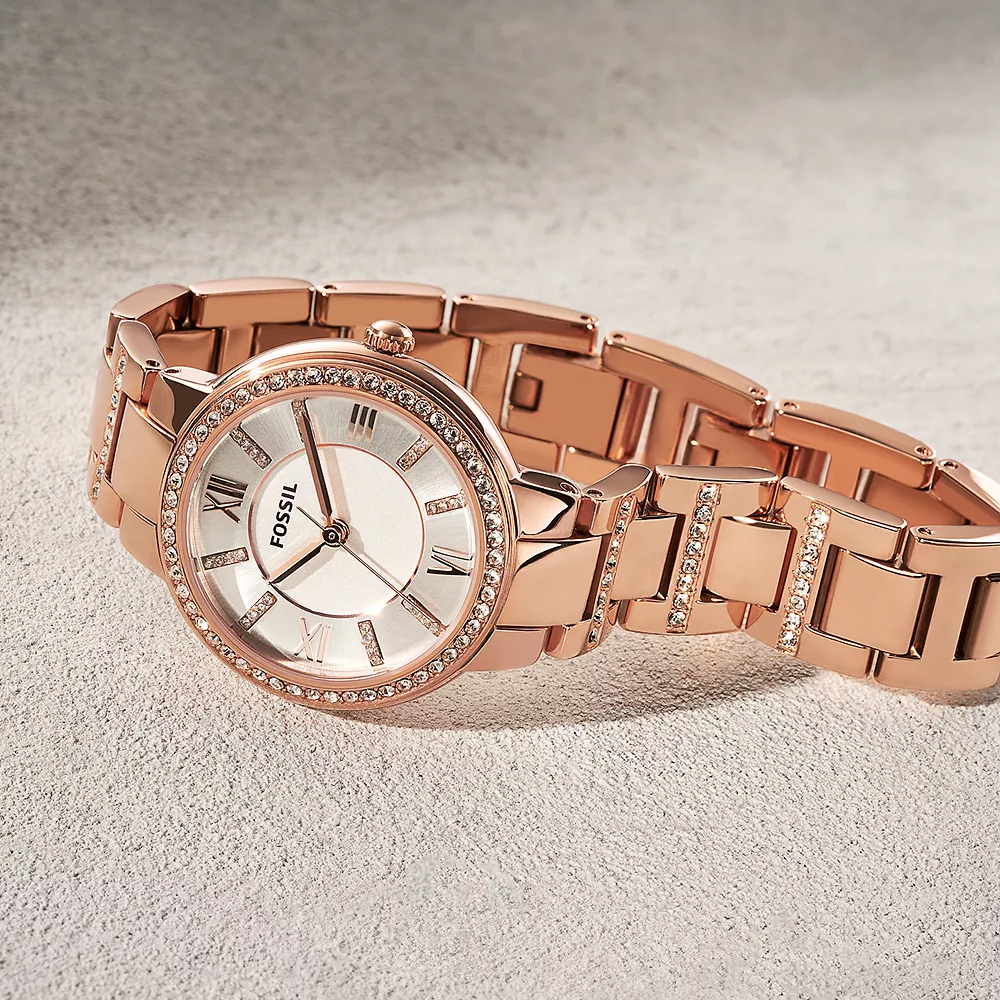 Fossil ES3284 Virginia VIRGINIA zegarek damski fashion-modowy mineralne - miniatura 5