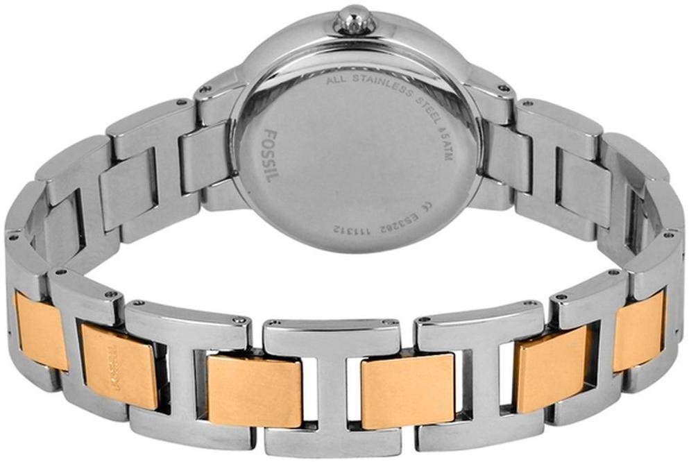 Fossil ES3405 VIRGINIA Bicolor Stainless Steel 30mm Virginia fashion-modowy zegarek srebrny - miniatura 5
