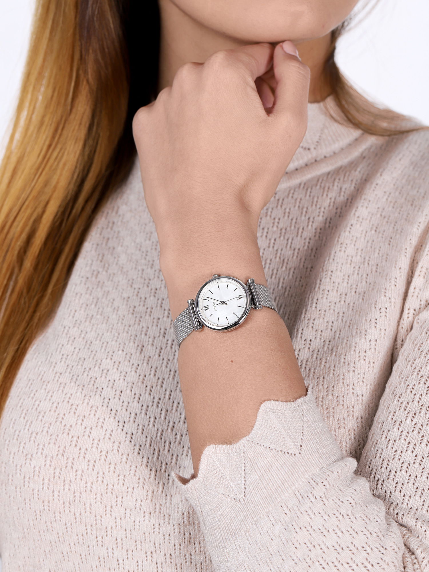 CARLIE Stainless Steel 28mm Fossil ES4432 - hover